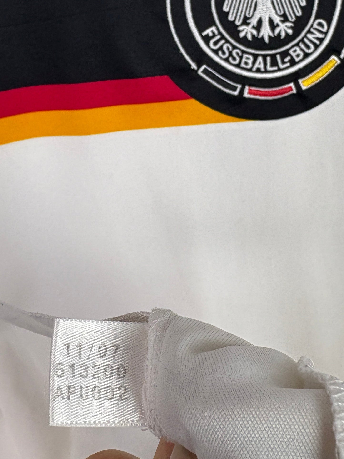 Germany 2008 Home Adidas Football Shirt M Schweinsteiger 7