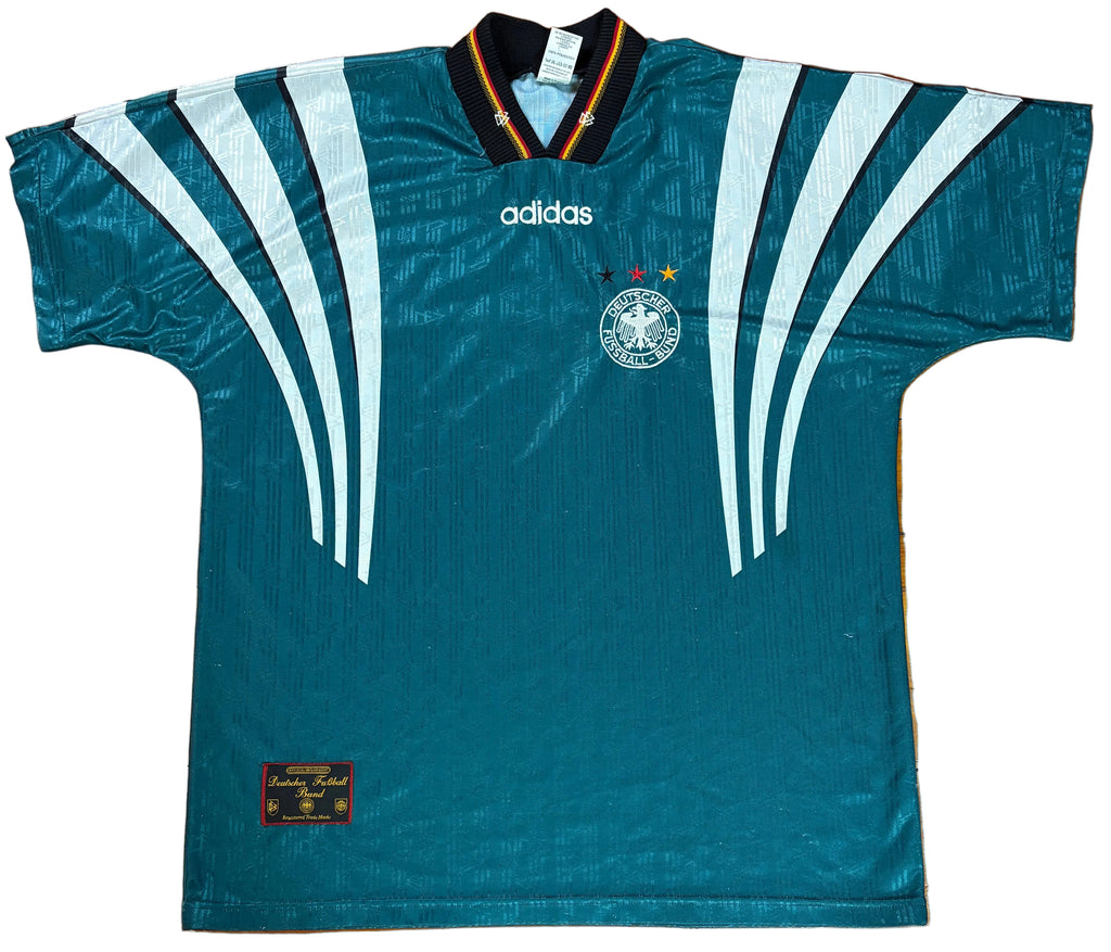 Germany 1996 Away Adidas Football Shirt Extra Large