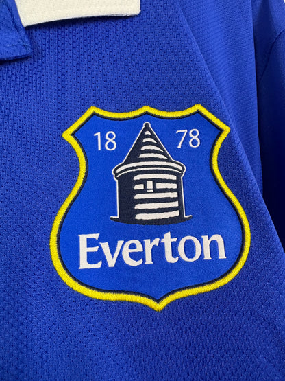 Everton 2013/14 Home Nike Football Shirt L Lukaku 17