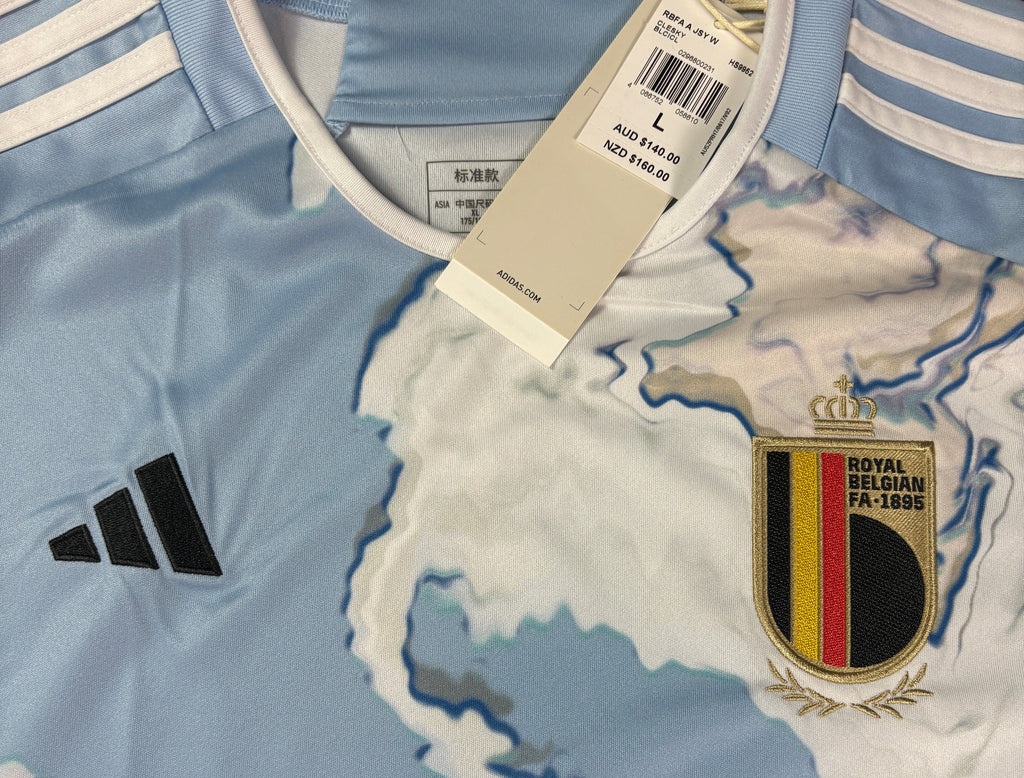 Belgium 2023 Away Adidas Football Shirt Large