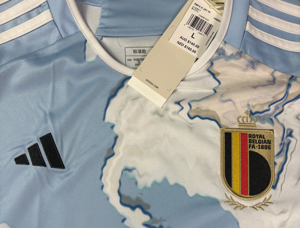 Belgium 2023 Away Adidas Football Shirt Large