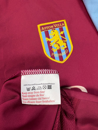 Aston Villa 2002/03 Home Reebok Football Shirt Small McCann 8