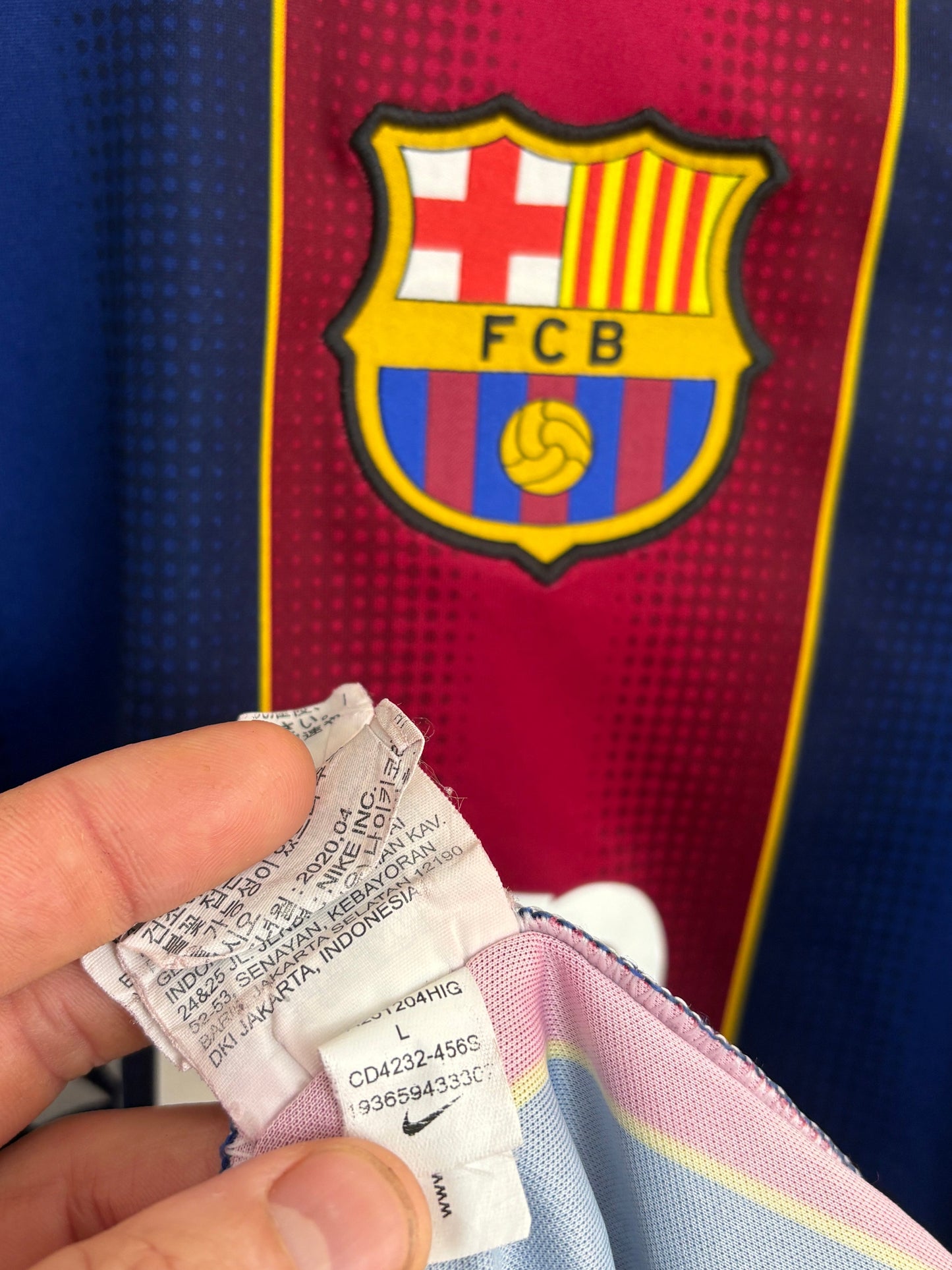 Barcelona 2020/21 Home L Messi 10