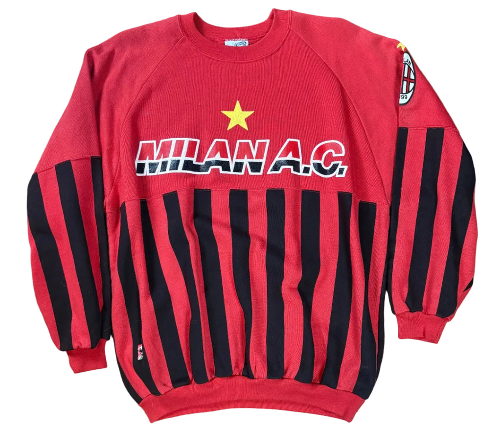 Ac Milan 90's Felpe Football Jumper Medium