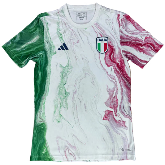 Italy 2023 Pre-Match Adidas Football Shirt Small