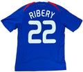 France 2008 Home Adidas Football Shirt Medium Ribery 22