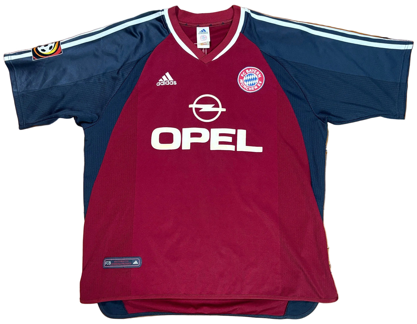 Bayern Munich 2001/02 Home Adidas Football Shirt Extra Large Hargraves 23