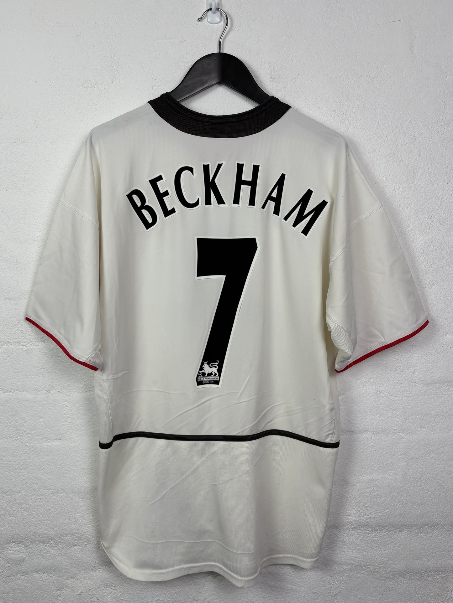 Manchester United 2002/03 Away XL Beckham 7