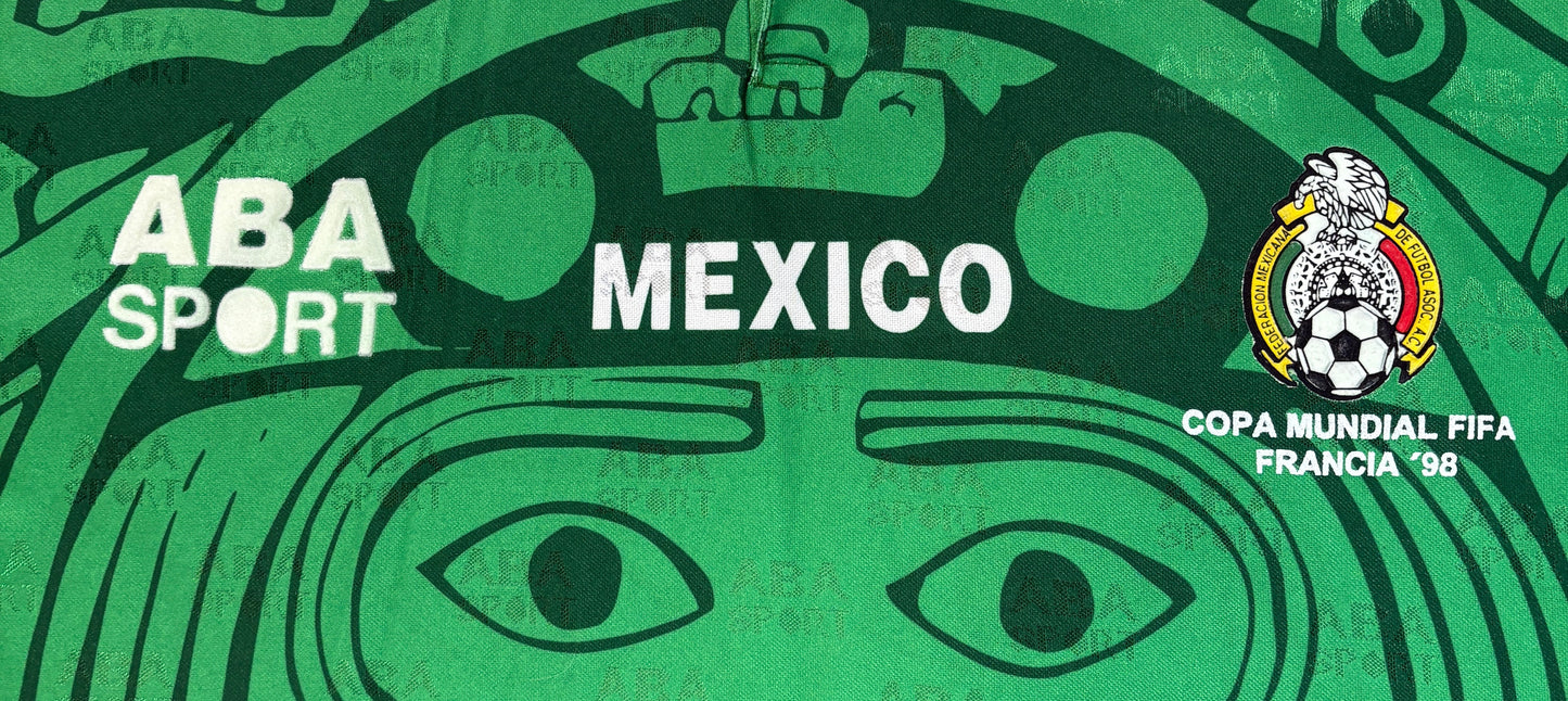 Mexico 1998 Home ABA Sport Football Shirt Extra Large