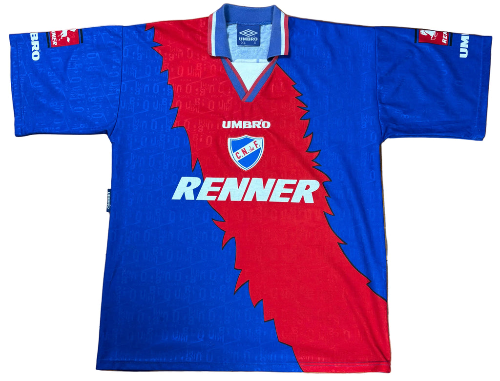Club de. Nacional 1996 Away Umbro Football Shirt Extra Large