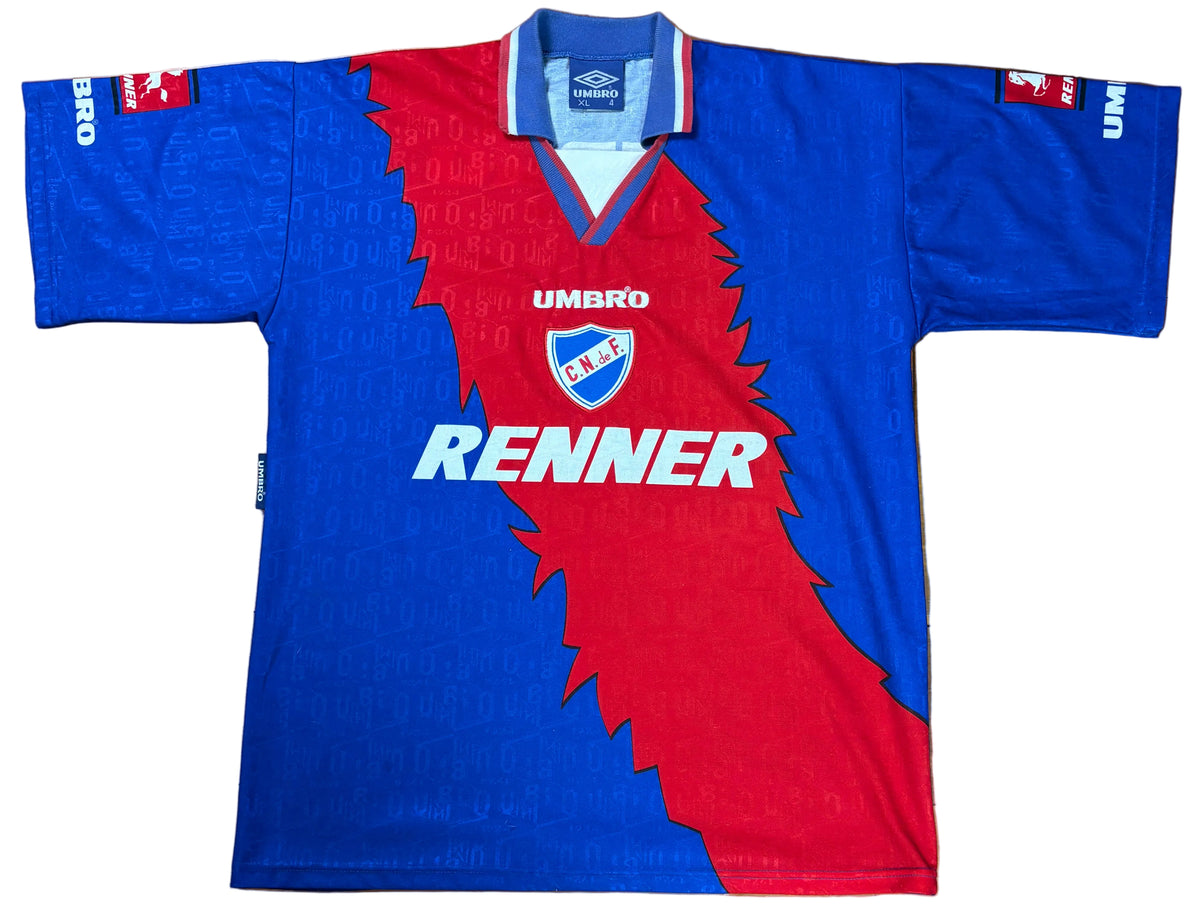 Club de. Nacional 1996 Away Umbro Football Shirt Extra Large