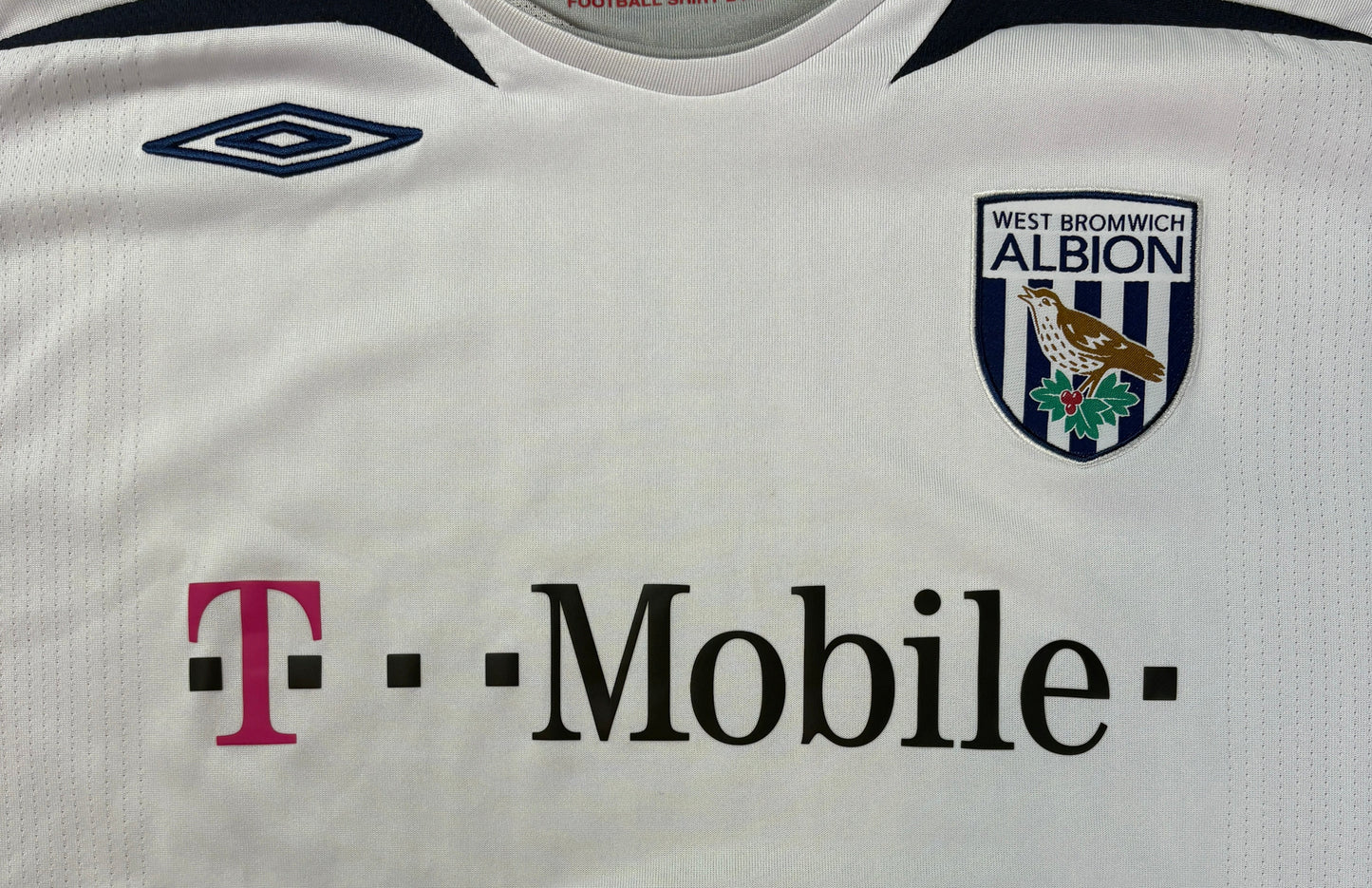 West Brom 2007/08 Away Umbro Football Shirt Extra Large