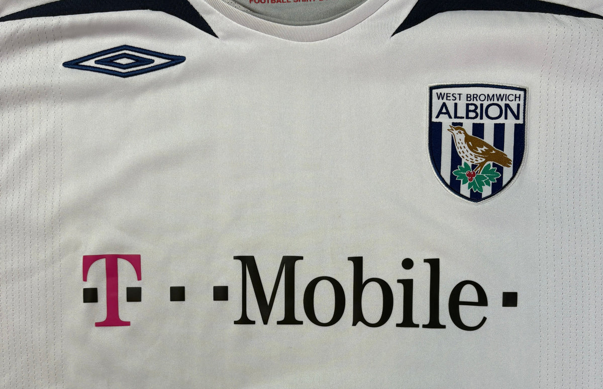 West Brom 2007/08 Away Umbro Football Shirt Extra Large