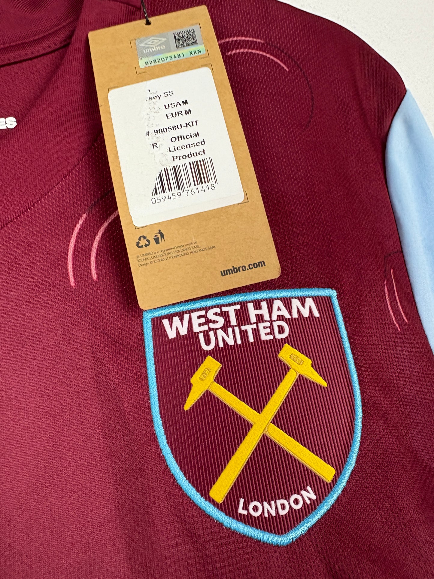 West Ham 2023/24 Home M Bowen 20