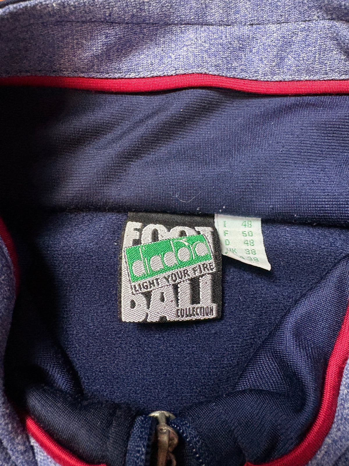 Bolonga 90's Diadora Football Jacket Large