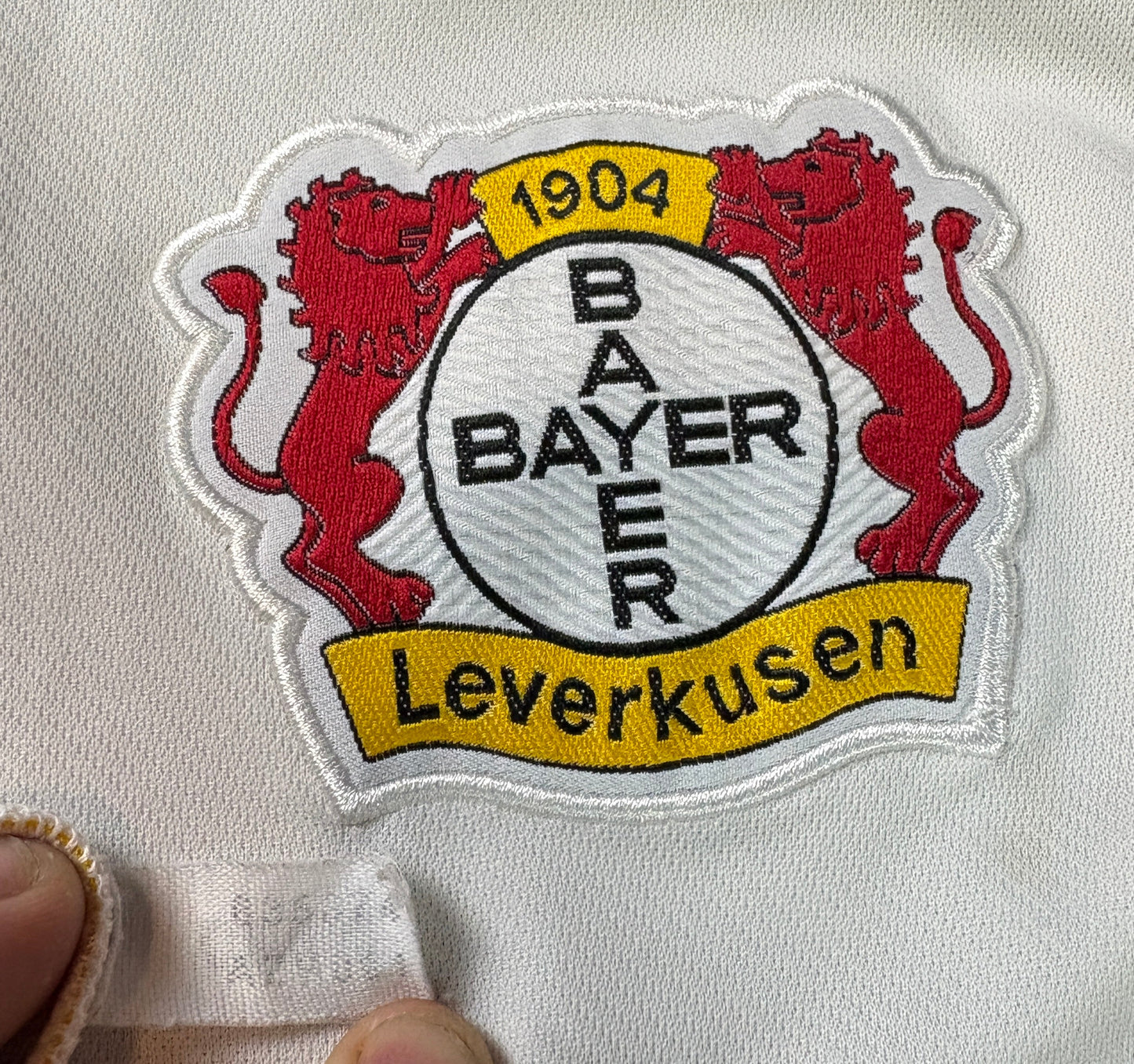 Bayer Leverkusen 2000/01 Away Adidas Football Shirt Extra Large