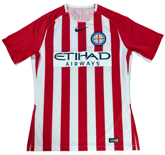 Melbourne City 2017/19 Home Nike Football Shirt Large