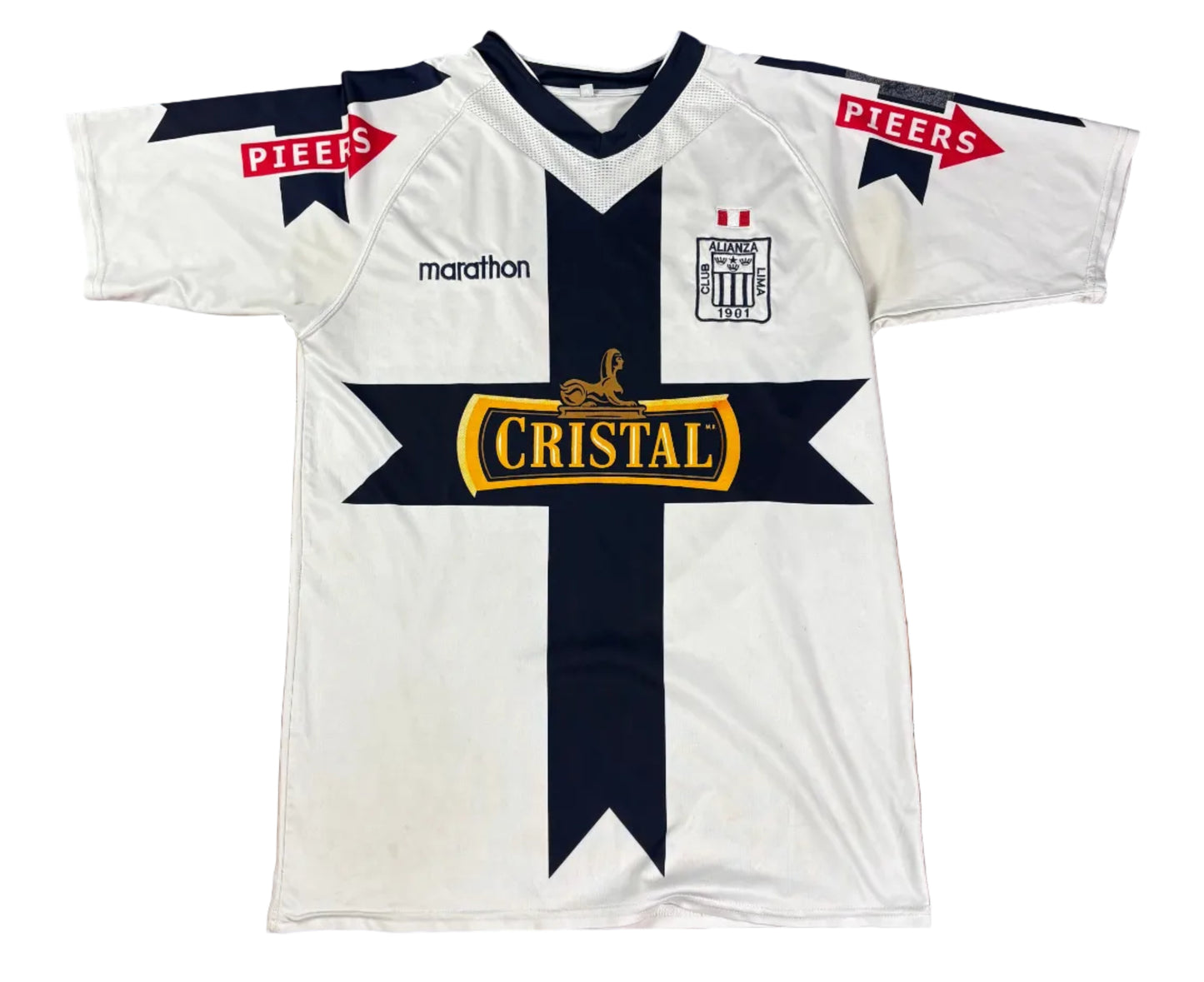 Allianz Lima 2010 Home Marathon Football Shirt Medium 7