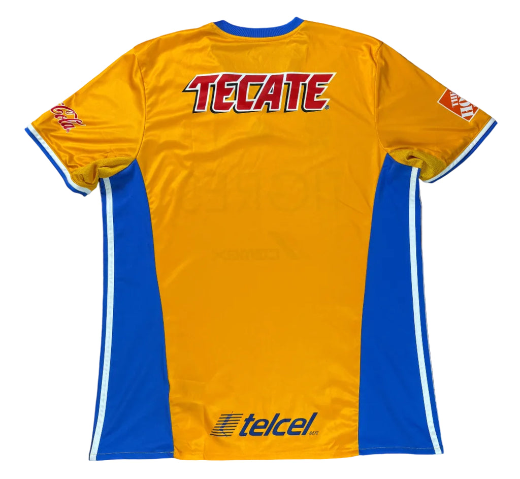 Tigres 2016/17 Home Adidas Football Shirt Large