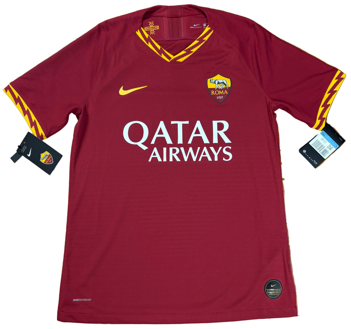 As Roma 2018/19 Home Nike Football Shirt Medium Totti 10