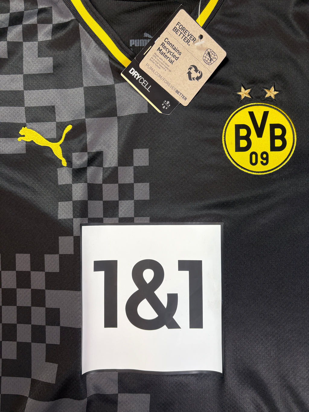 Dortmund 2022/23 Away Puma Football Shirt Small