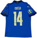 Italy 2020 Home Puma Football Shirt Medium Chiesa 14
