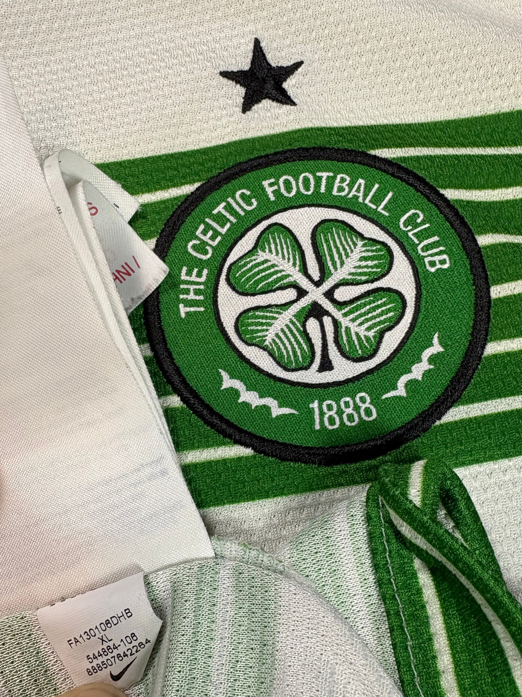 Celtic 2013/14 Home Nike Football Shirt Extra Large (Boys) Larsson  7
