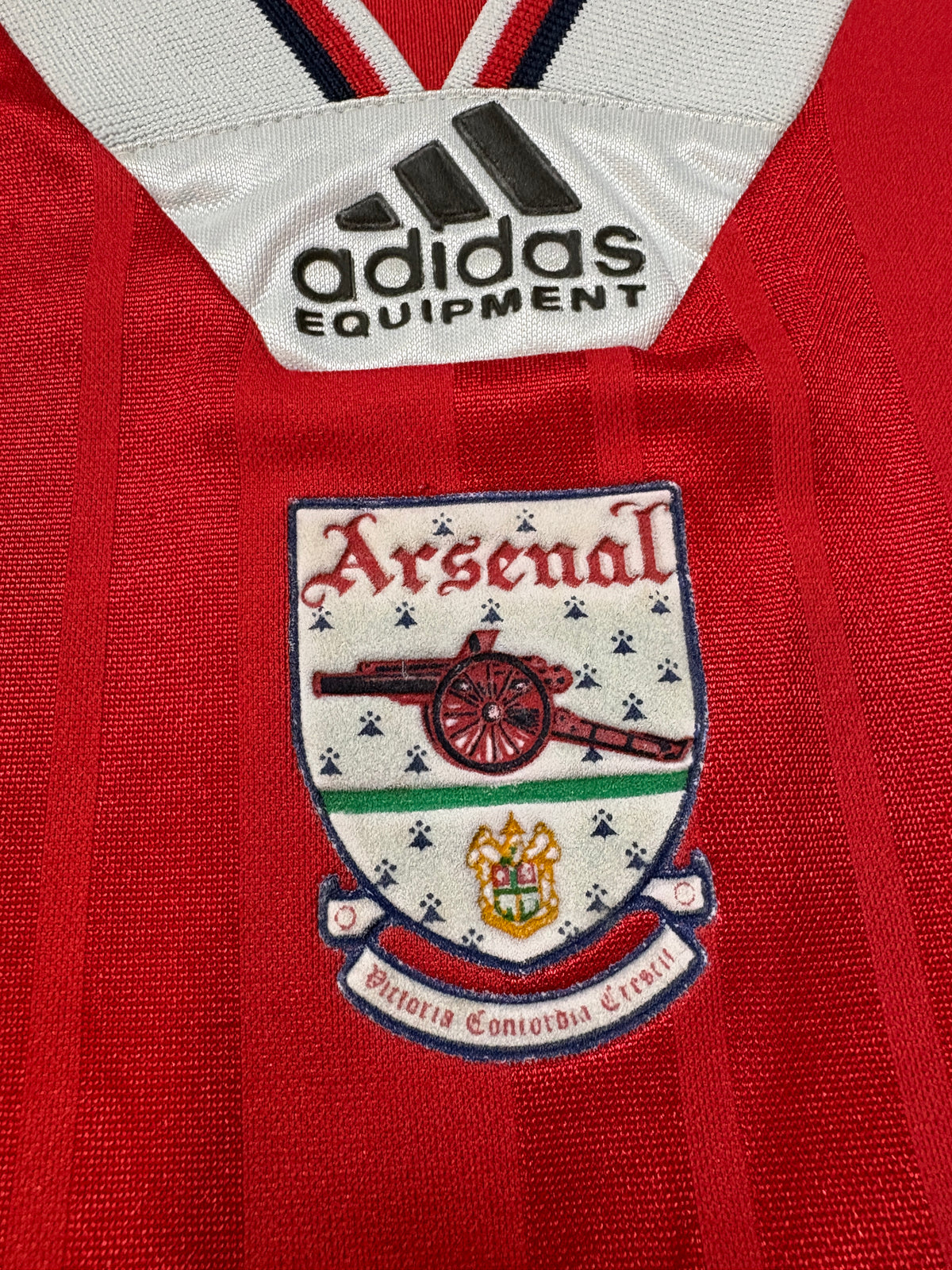 Arsenal 1992/93 Home Adidas Football Shirt Extra Large