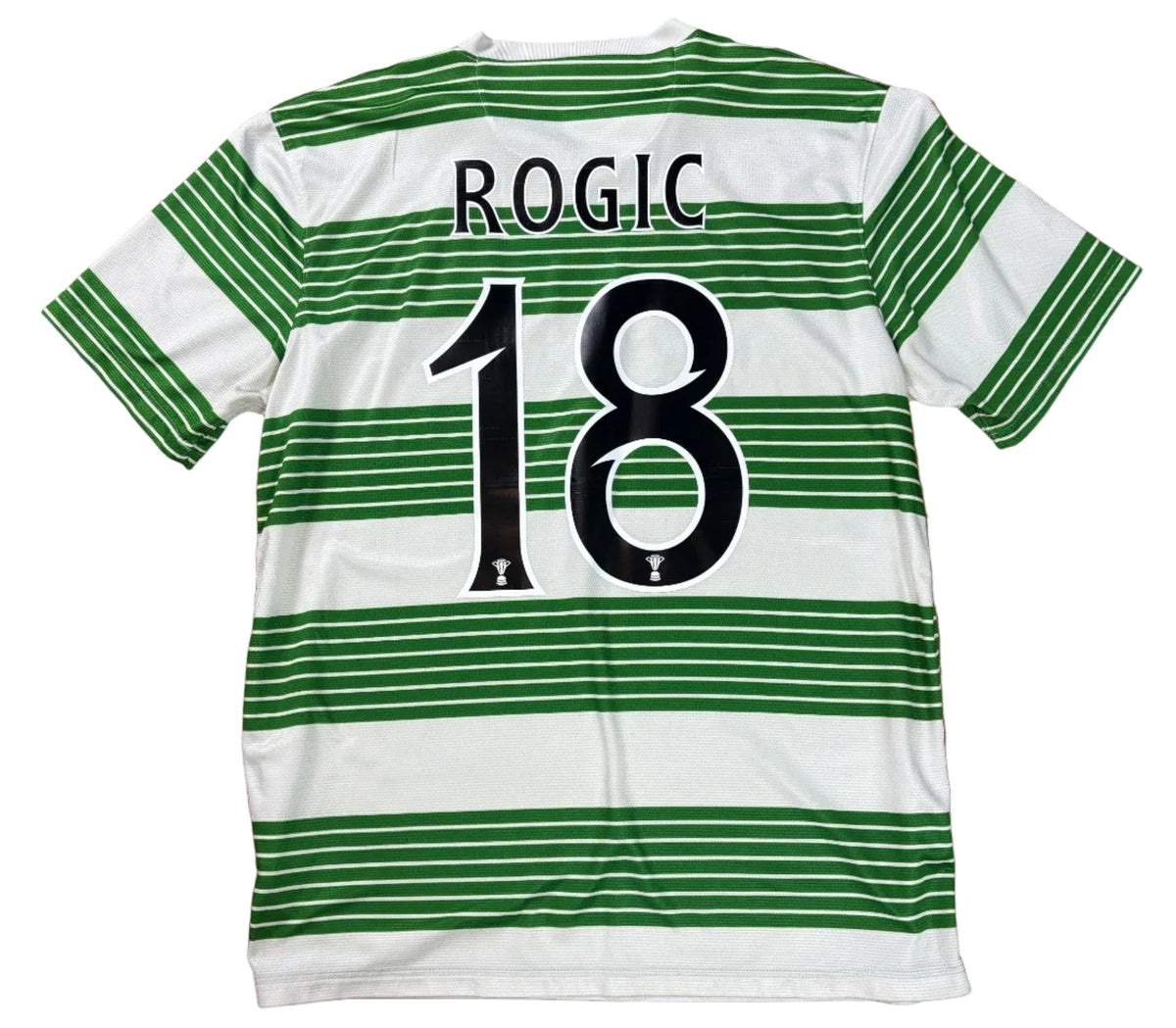 Celtic 2013/14 Home Nike Football Shirt Large Rogic 18