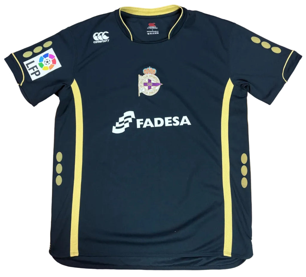Deportivo 2007/08 Away Canterbury Football Shirt Large