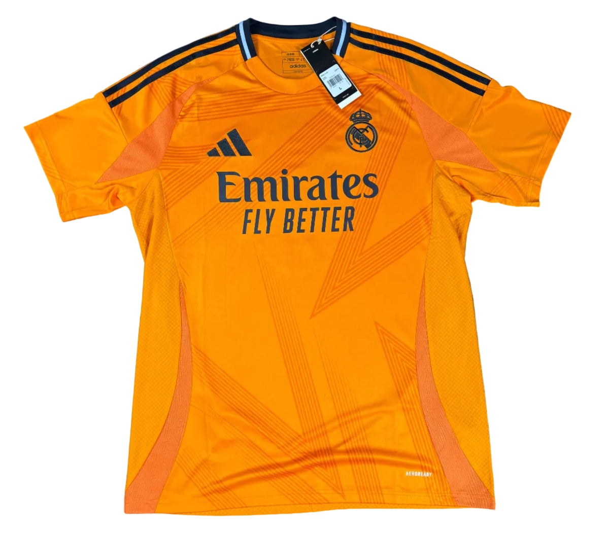 Real Madrid 2024/25 Away Adidas Football Shirt Large Valverde 8