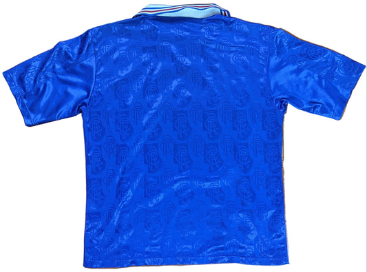 Rangers 1996/97 Home Adidas Football Shirt Large