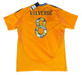 Real Madrid 2024/25 Away Adidas Football Shirt Large Valverde 8