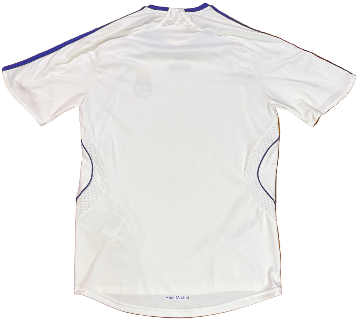 Real Madrid 2007/08 Home Adidas Football Shirt Medium