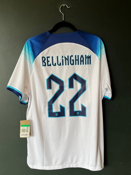 England 2022/23 Away Extra Large Bellingham 22