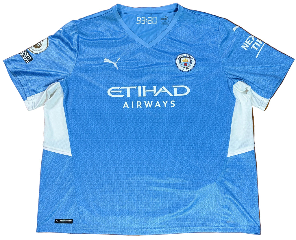 Manchester City 2021/22 Home Puma Football Shirt XXL 7
