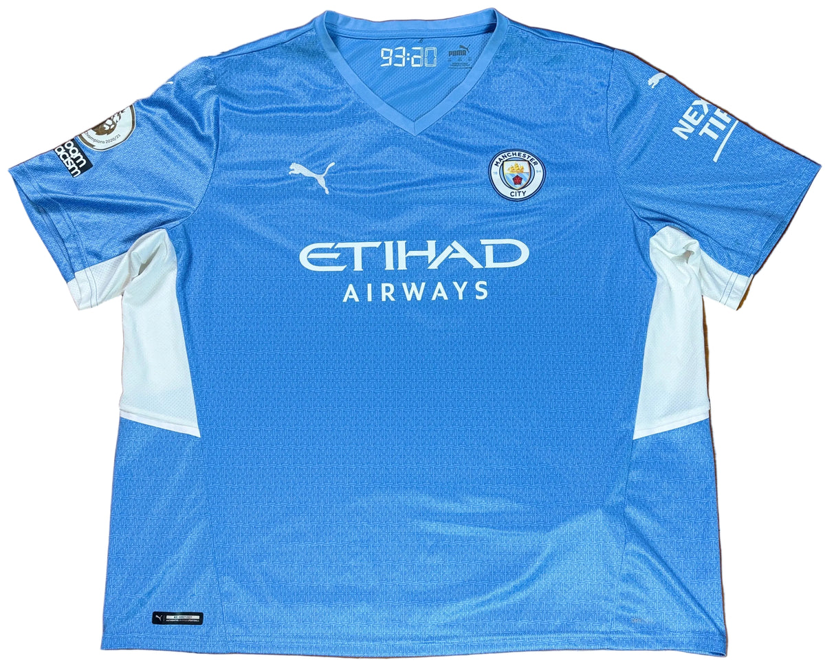 Manchester City 2021/22 Home Puma Football Shirt XXL 7