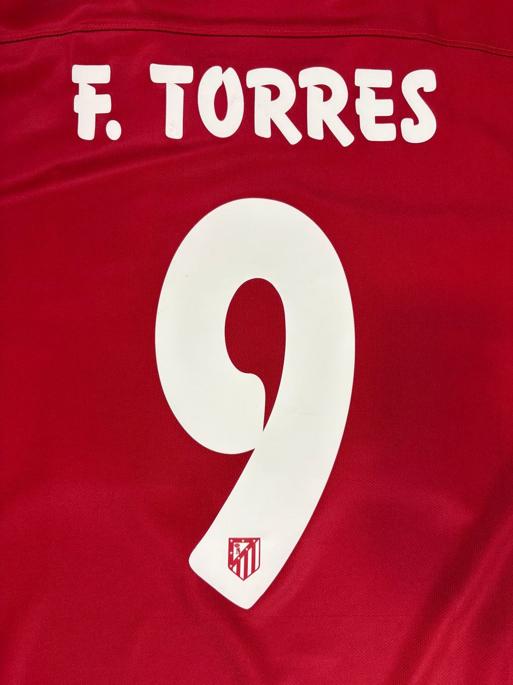 Atletico Madrid 2015/16 Home Nike Football Shirt Extra Large F. Torres 9