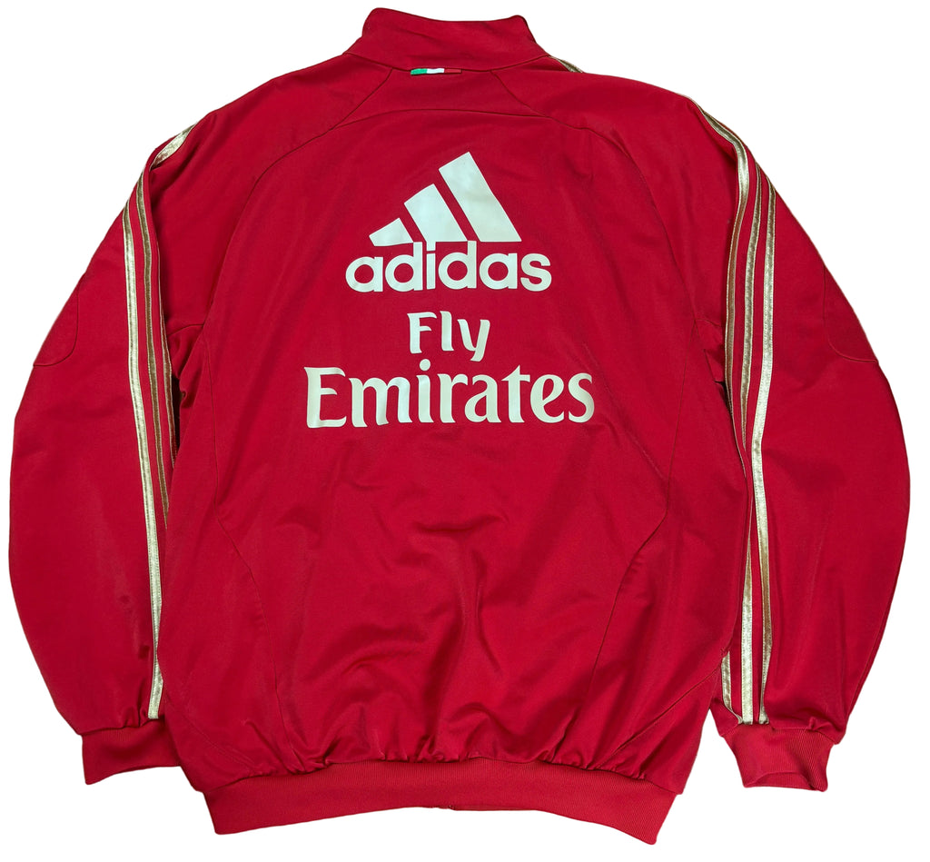 Ac Milan 2010/11 Tracksuit Adidas Football Tracksuit Medium