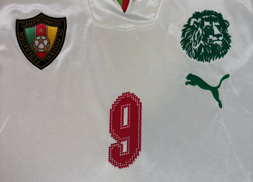 Cameroon 2008 Third Puma Football Shirt Medium Eto 9