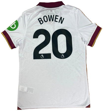 West Ham 2024/25 Away Umbro Football Shirt Medium Bowen 20