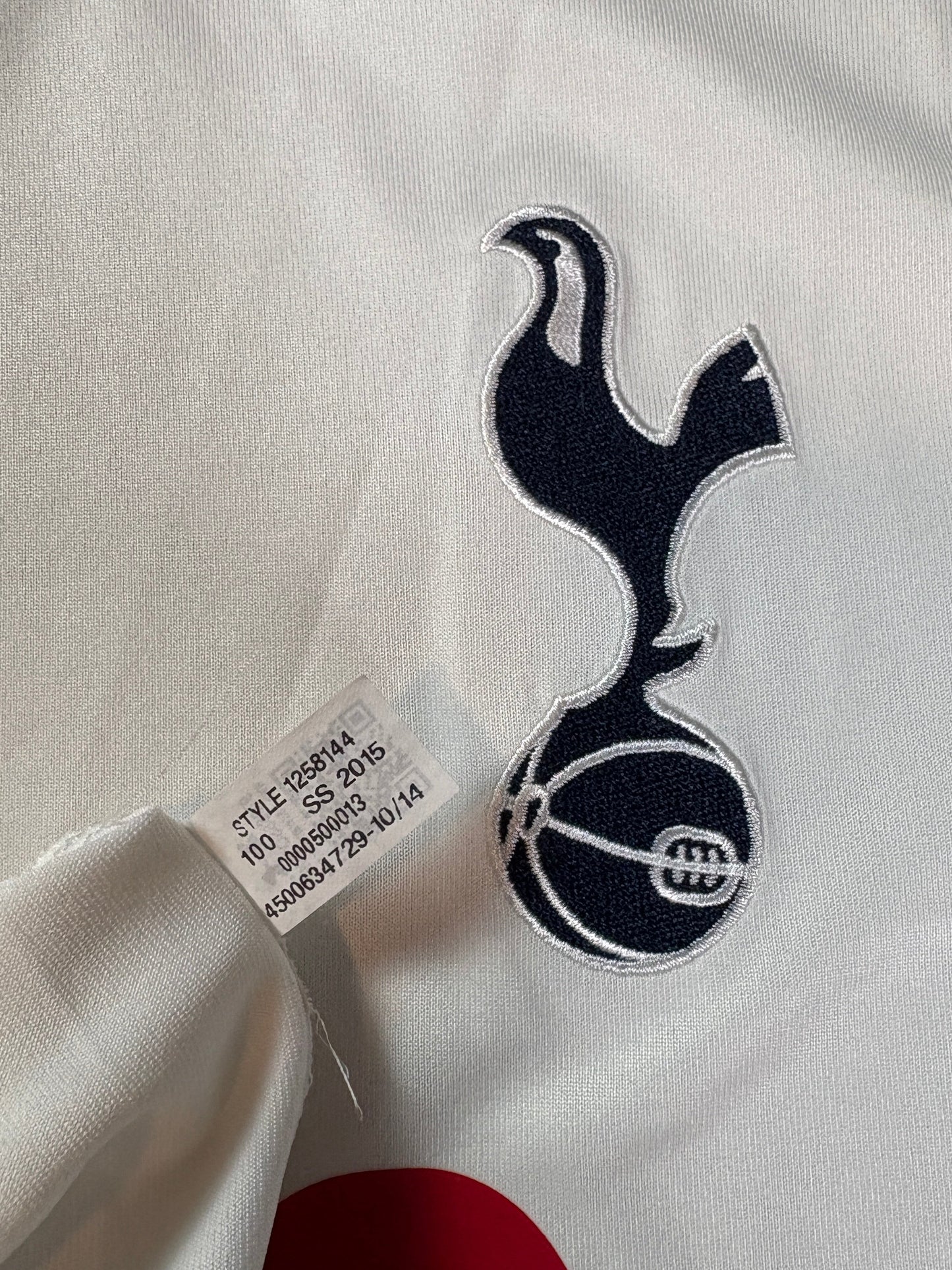 Tottenham 2015/16 Home Under Armour Football Shirt Extra Large