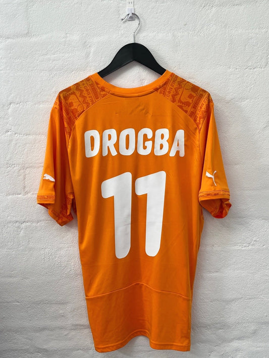 Ivory Coast 2010 Home Large Drogba 11