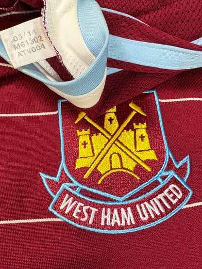 West Ham 2014/15 Home Adidas Football Shirt Large