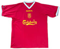 Liverpool 2001/02 Home Champions League Reebok Football Shirt Large