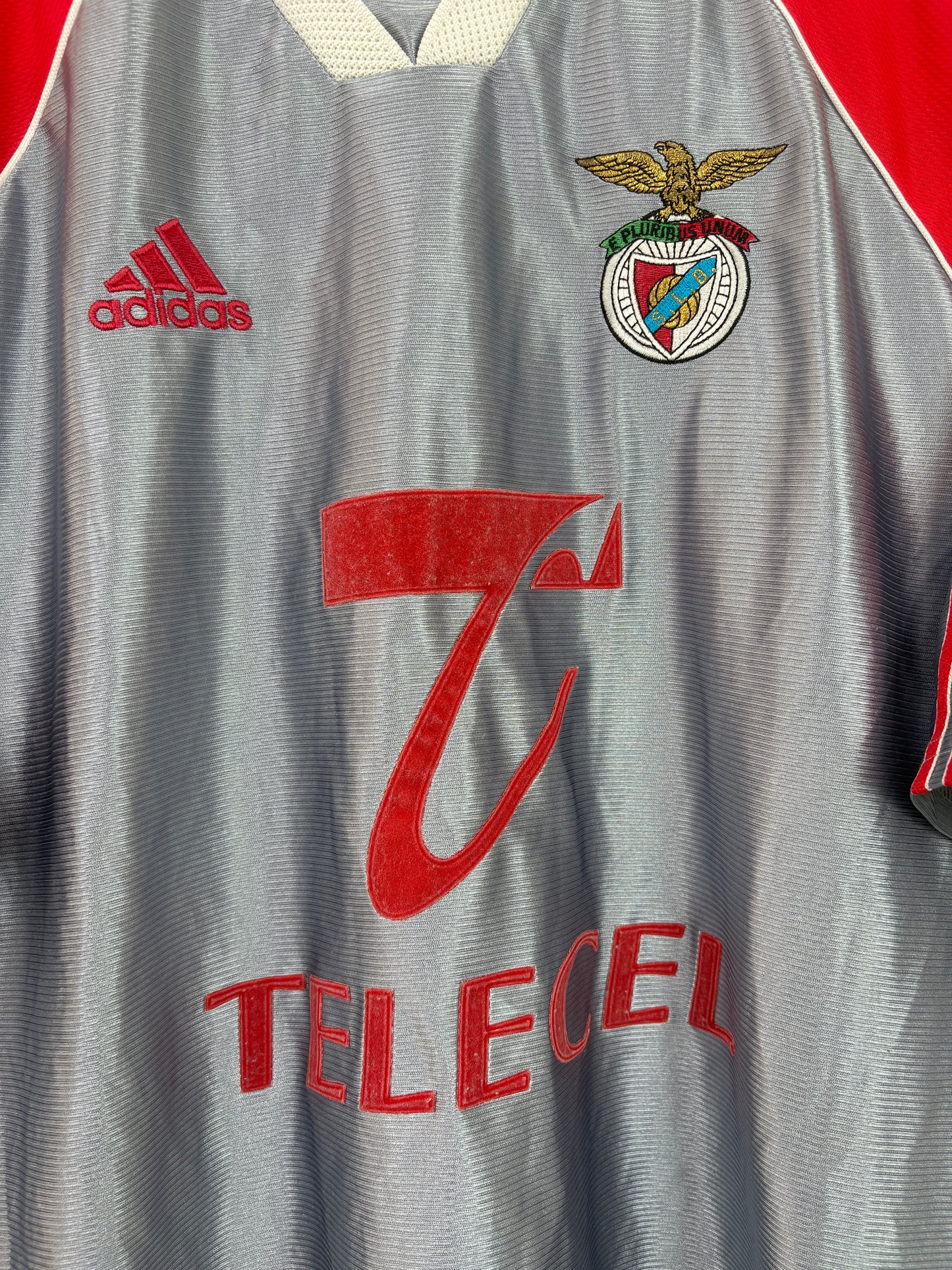 Benfica 1999/00 Away Adidas Football Shirt Medium