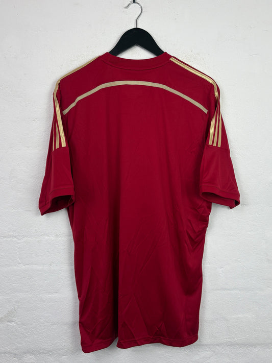 Spain 2014 Home Adidas Football Shirt XL
