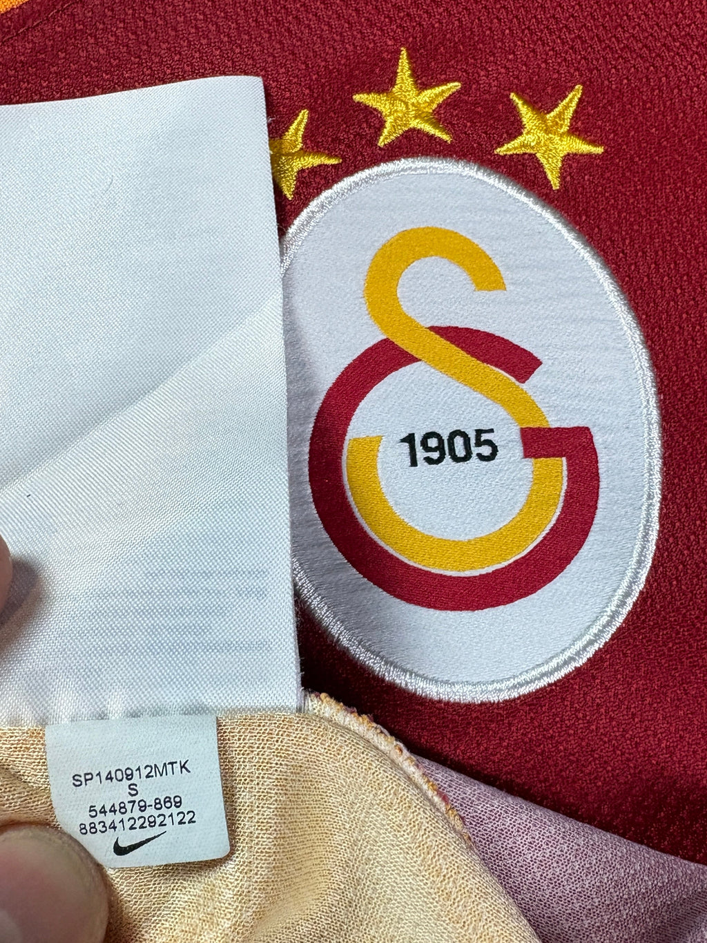 Galatasary 2013/14 Home Nike Football Shirt Small