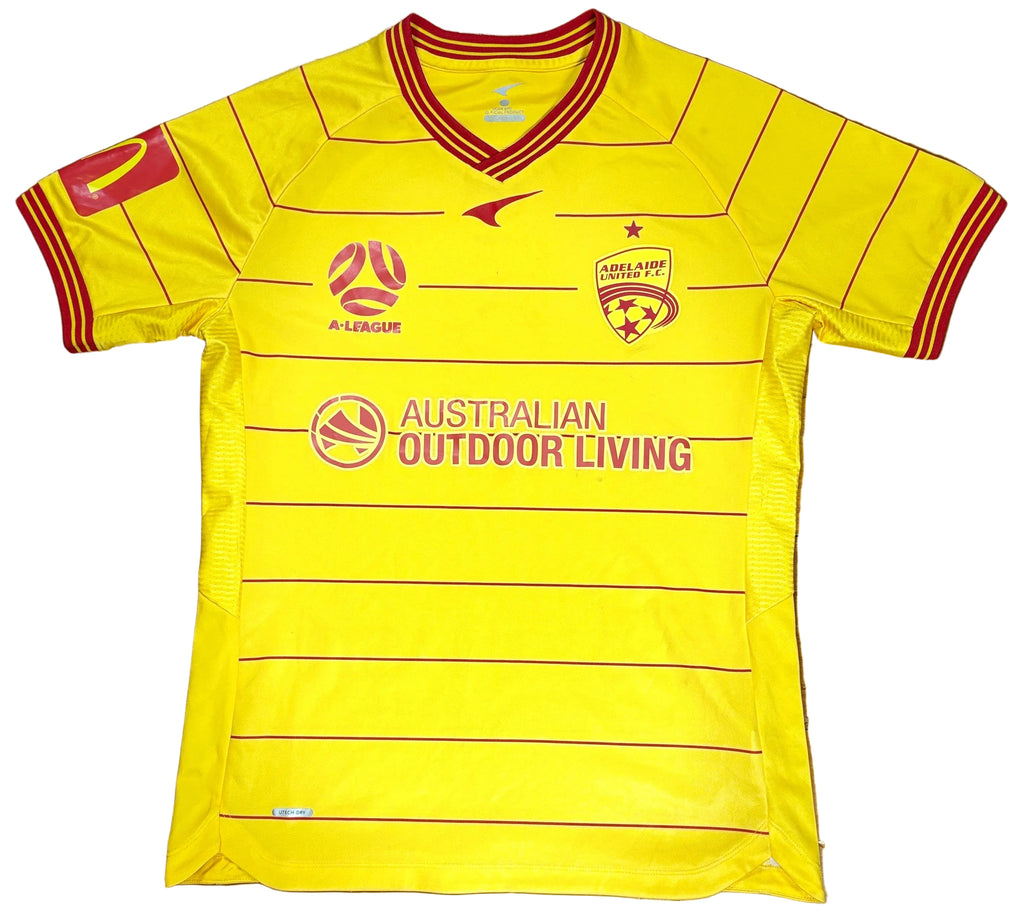 Adelaide Utd 2020/21 Away Macron Football Shirt Small