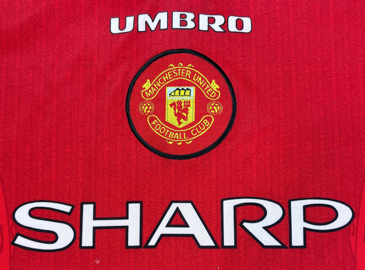 Manchester United 1994/96 Home Umbro Football Shirt Extra Large Cantona 7
